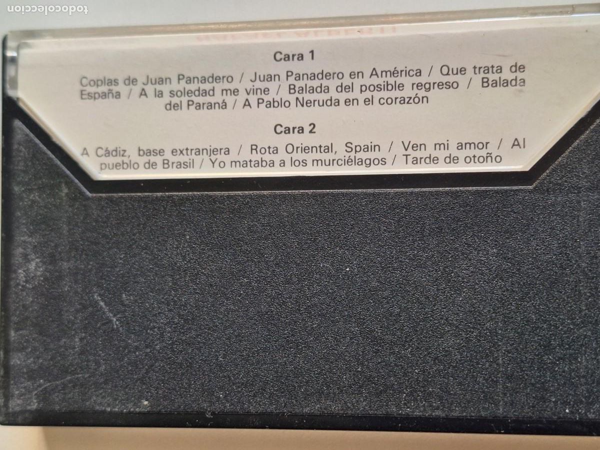 Casetes antiguos: CASETE SOLEDAD BRAVO / RAFAEL ALBERTI 1978 - Foto 2