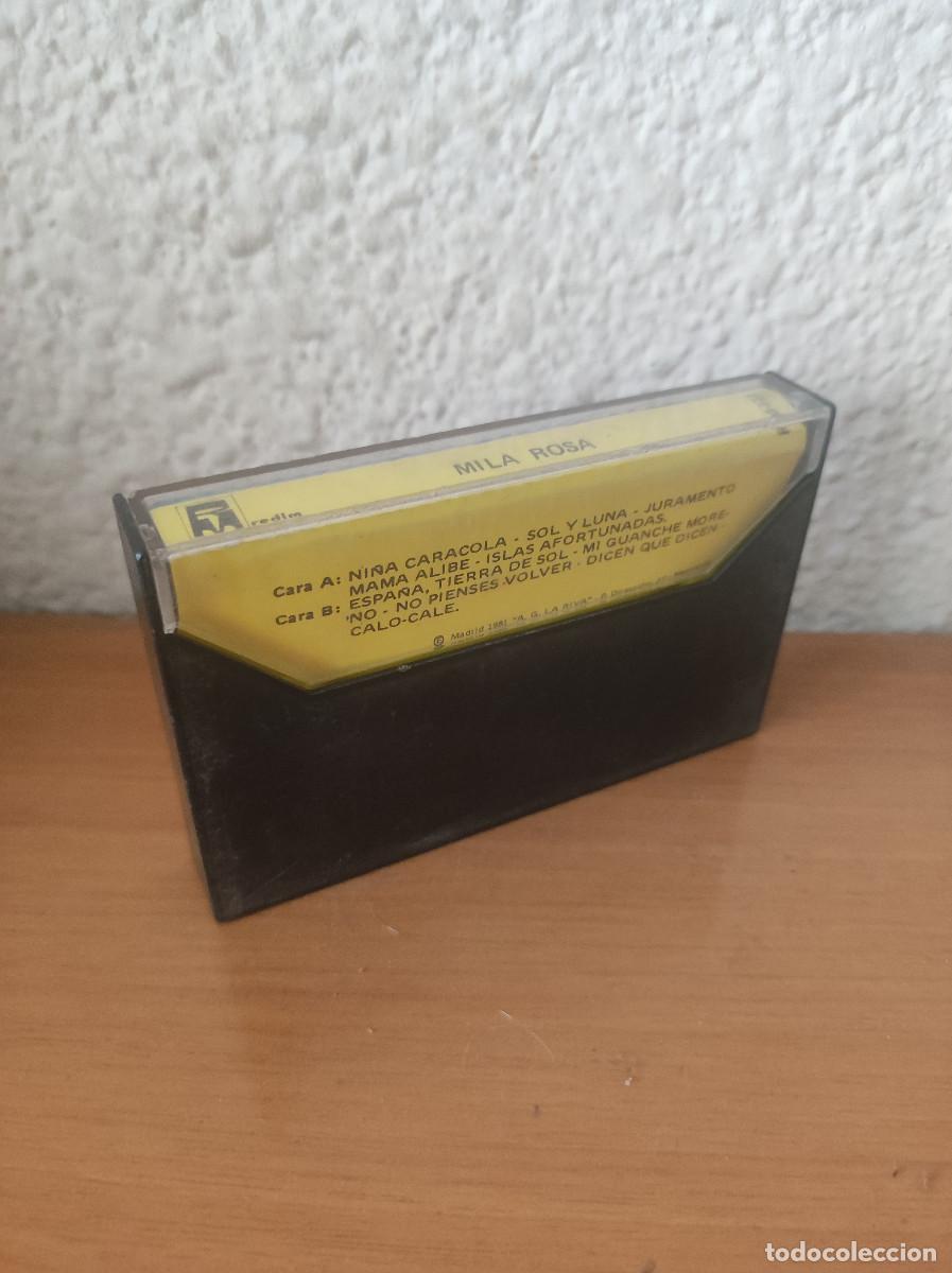 Casetes antiguos: Mila Rosa - 1981 COMPLETO - Foto 2