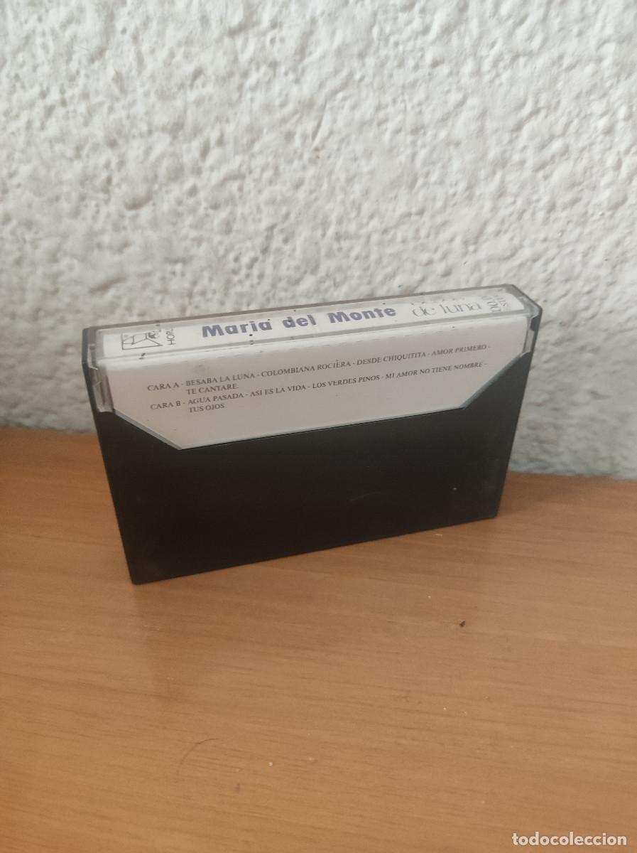 Casetes antiguos: MARIA DEL MONTE BESOS DE LUNA - Foto 2