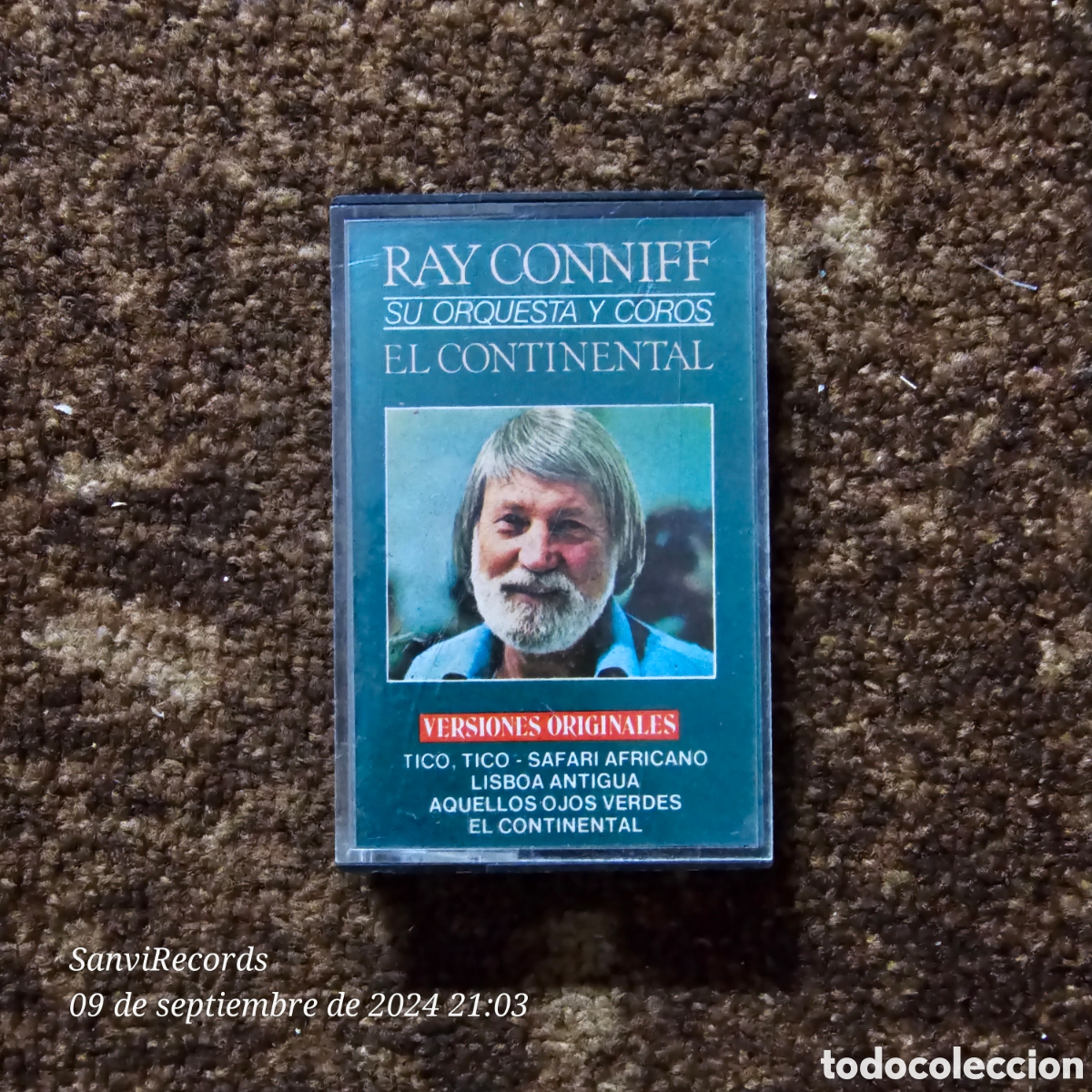 Casetes antiguos: CASETE, RAY CONNIFF, SU ORQUESTA Y COROS: EL CONTINENTAL - Foto 1