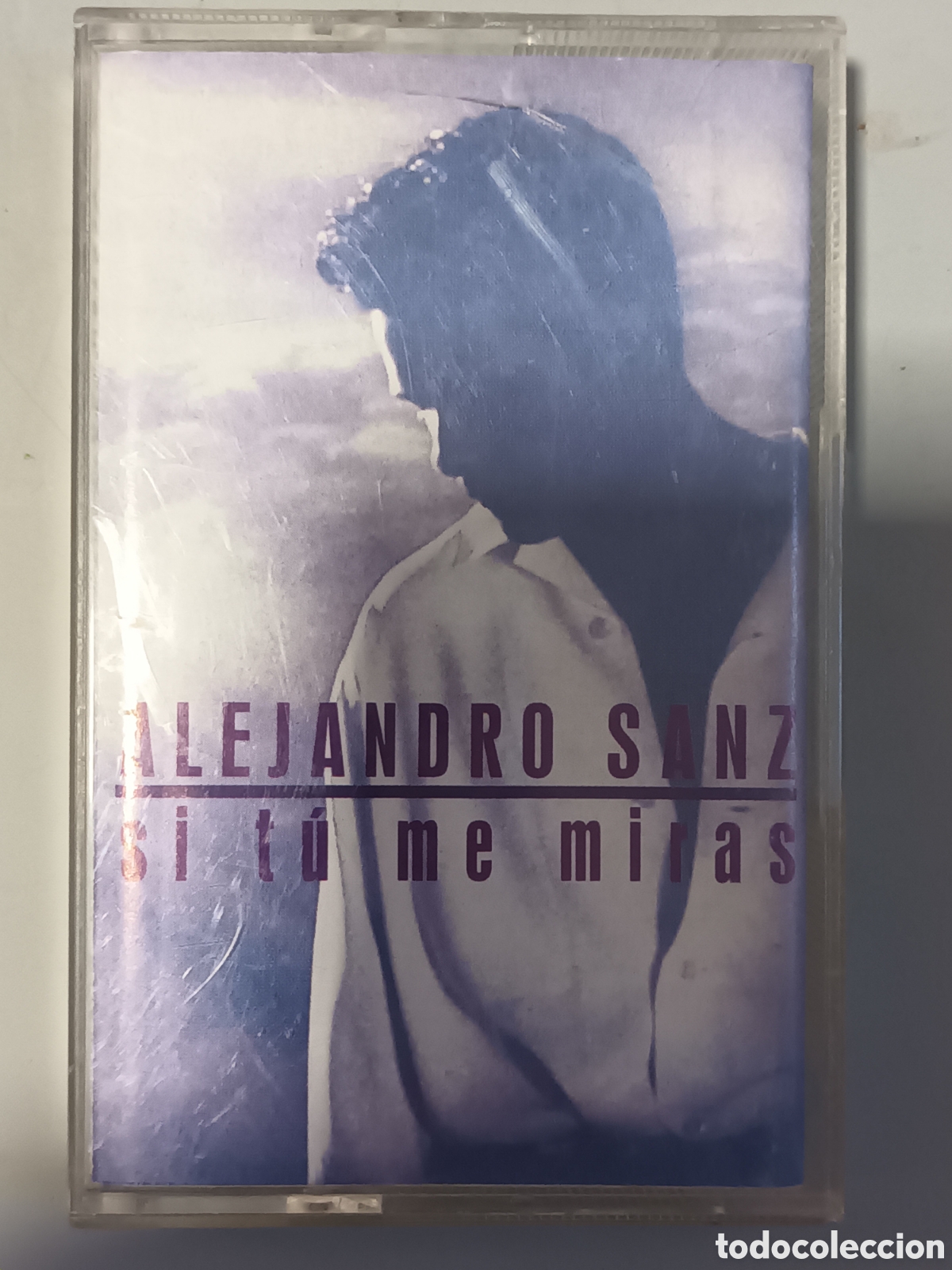 Casetes antiguos: Alejandro sanz si tu me miras - Foto 1