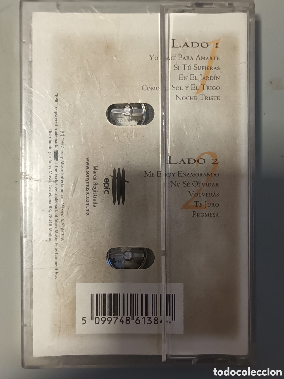 Casetes antiguos: Alejandro Fern&aacute;ndez casete - Foto 2