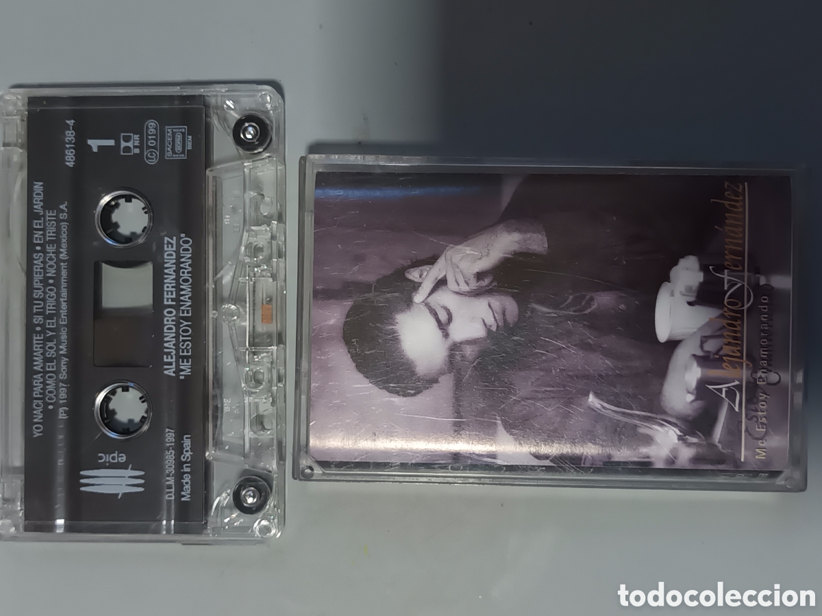 Casetes antiguos: Alejandro Fern&aacute;ndez casete - Foto 3