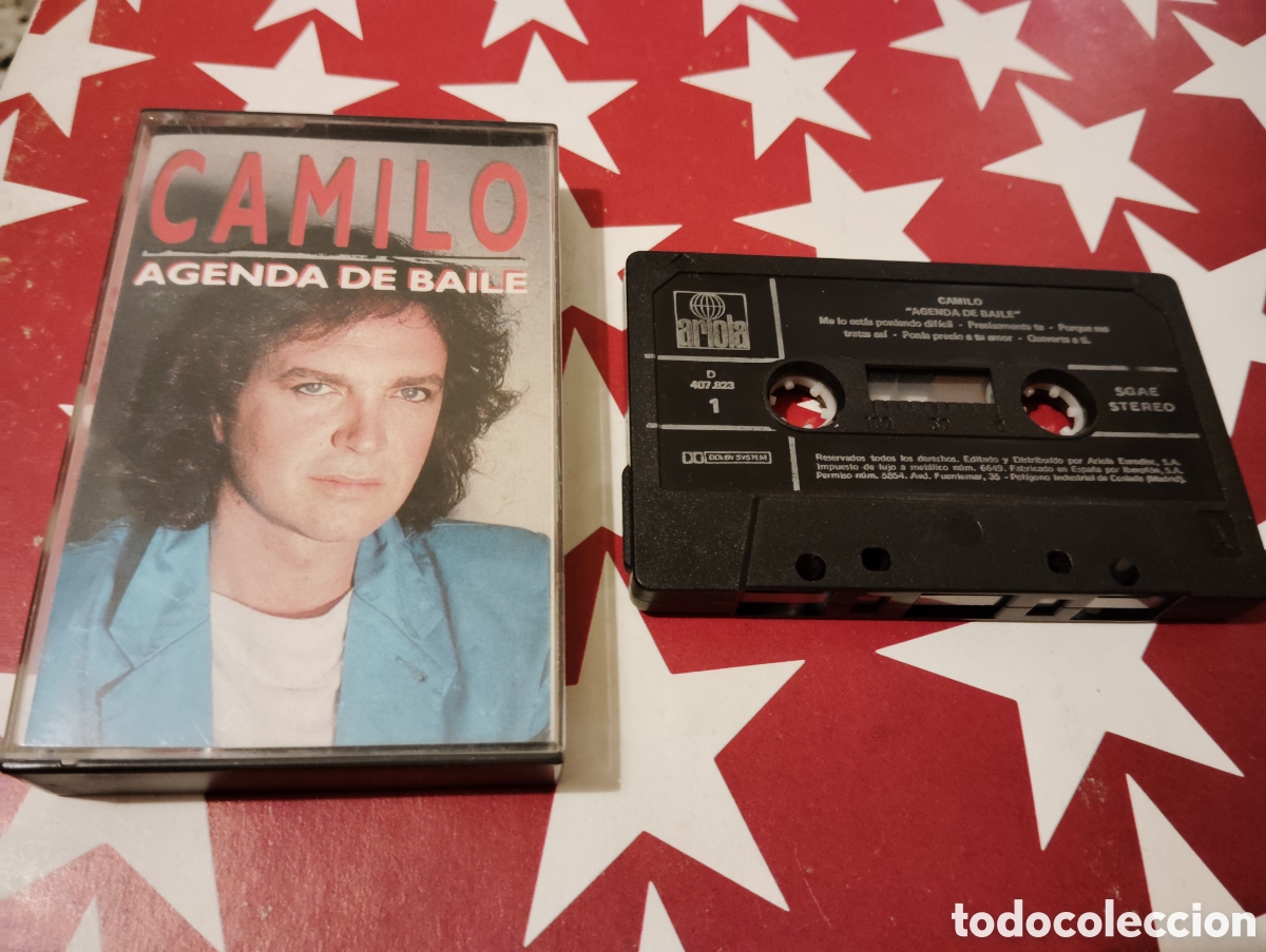 Casetes antiguos: CAMILO SESTO - AGENDA DE BAILE ( 1986 ) - Foto 1
