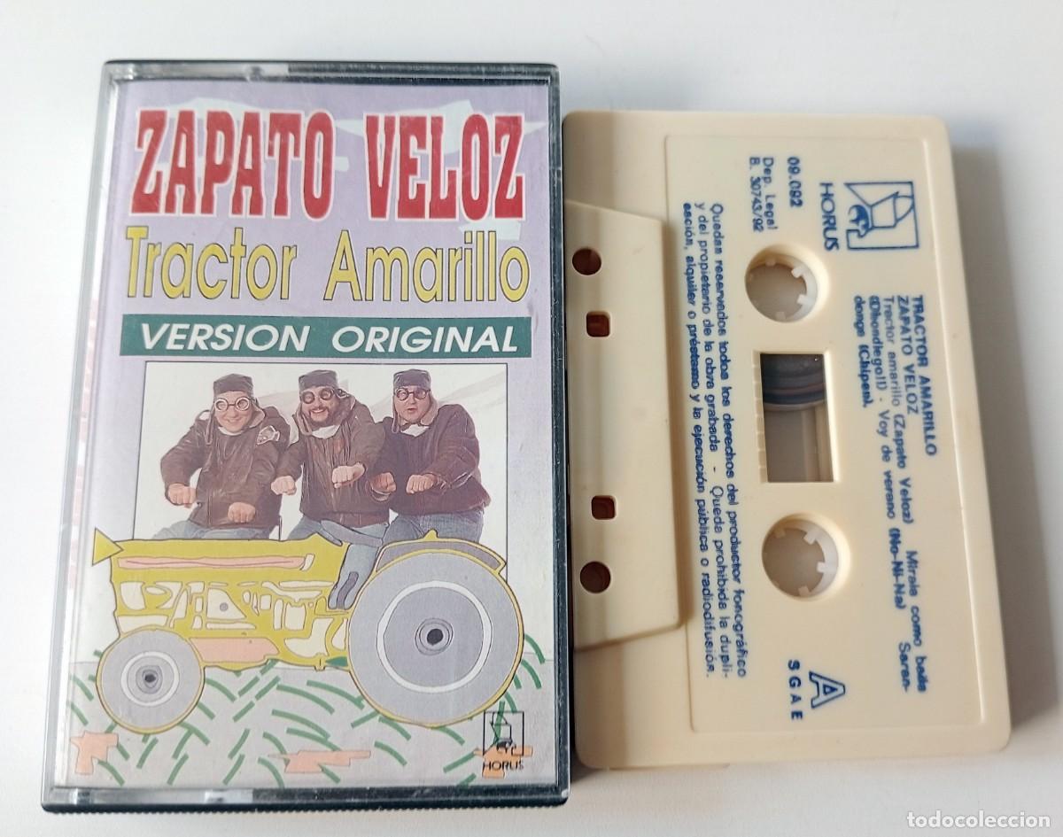 Casetes antiguos: CASSETTE ZAPATO VELOZ - TRACTOR AMARILLO - Foto 1