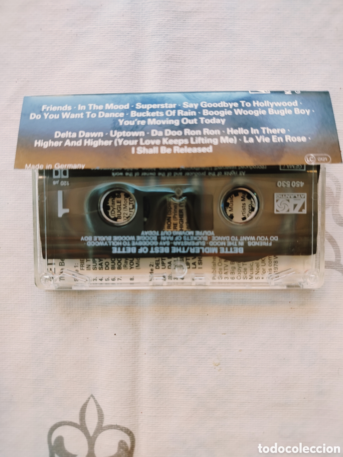 Casetes antiguos: Cassette Bette Midler - Foto 2