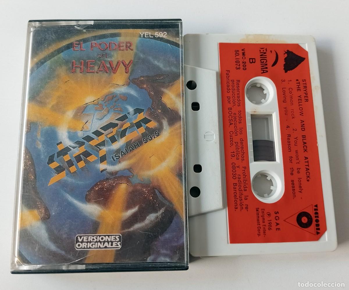 Casetes antiguos: CASSETTE STRYPER - THE YELLOW AND BLACK ATTACK - Foto 1