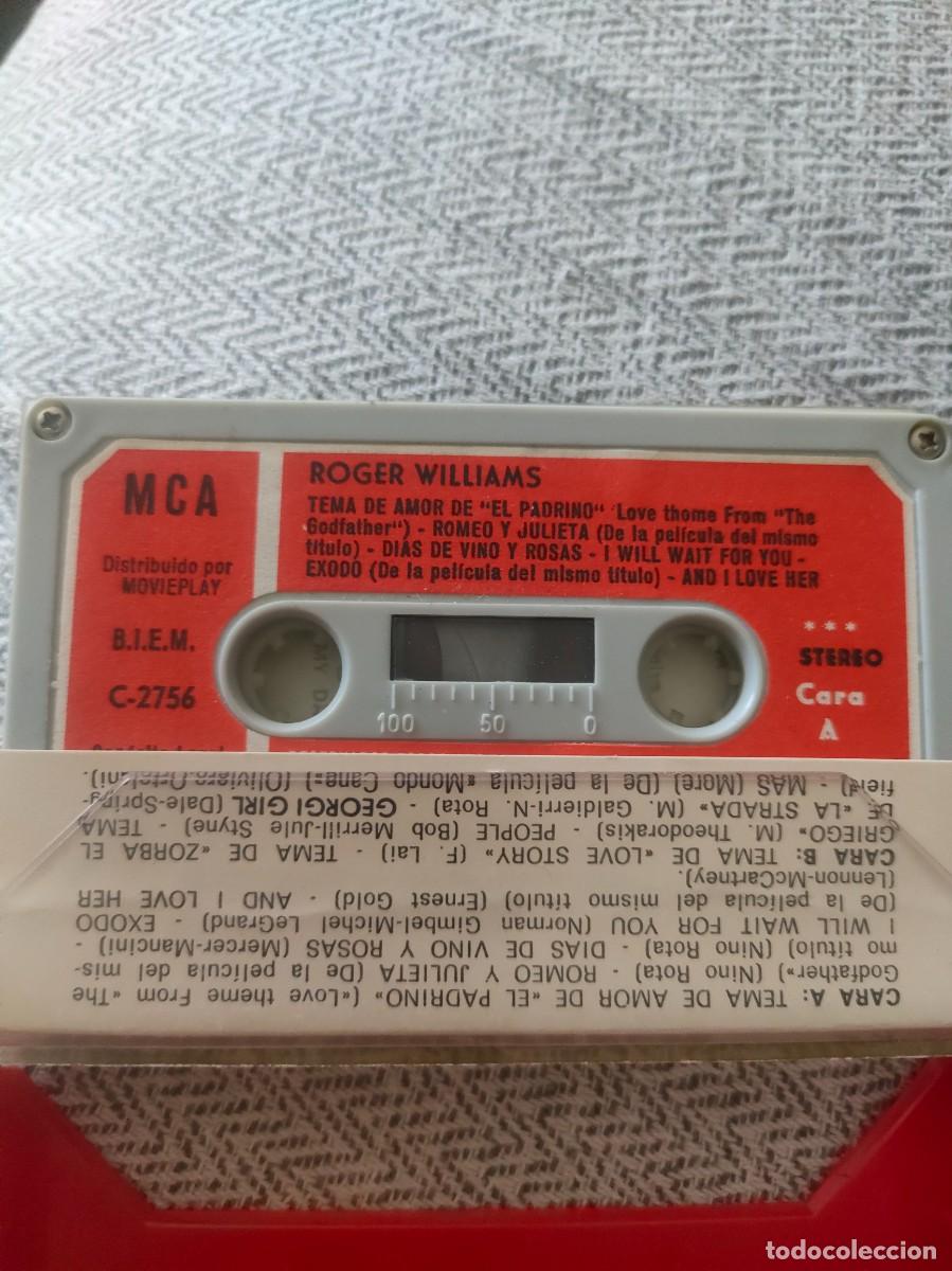 Casetes antiguos: ROGER WILLIAMS. EL PADRINO - Foto 2
