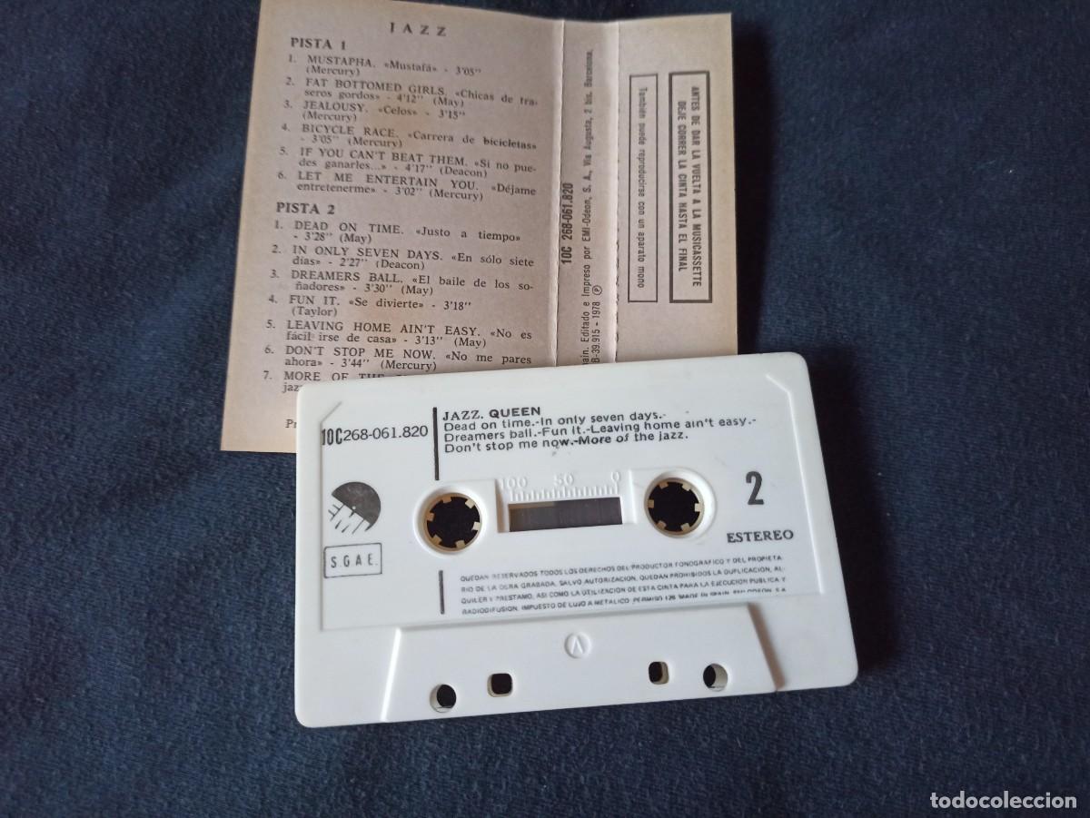 Casetes antiguos: Queen &ndash; Jazz. Espa&ntilde;a, 1978 - Foto 2