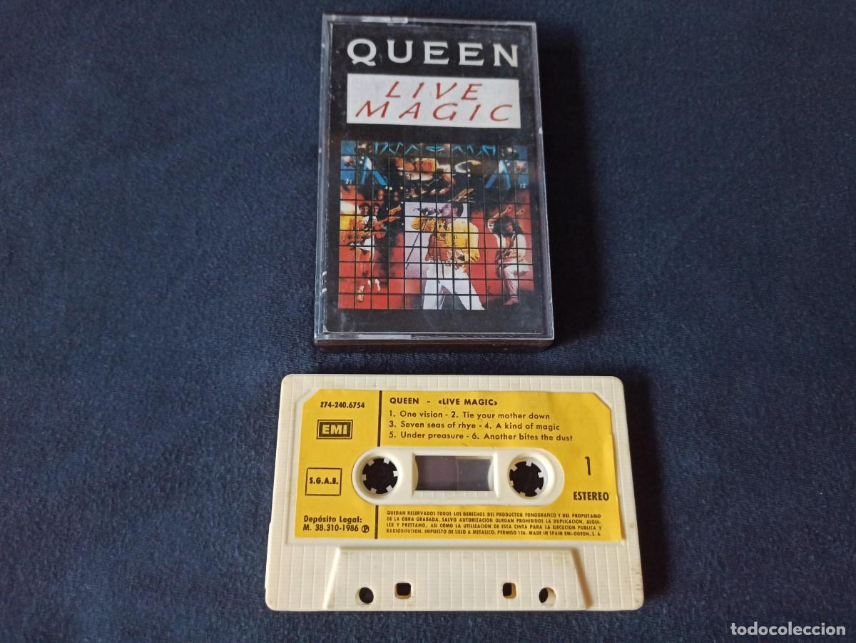 Casetes antiguos: Queen &ndash; Live Magic. Espa&ntilde;a, 1986 - Foto 1