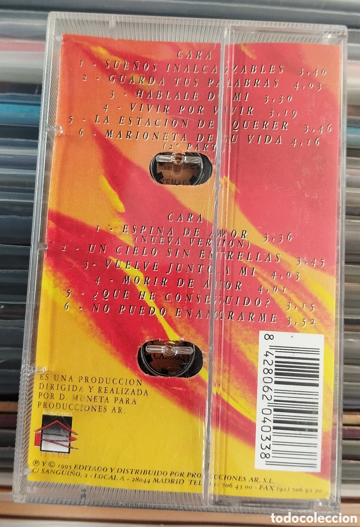 Casetes antiguos: Camela - Sue&ntilde;os Inalcanzable - Cassette (1995) - Foto 2