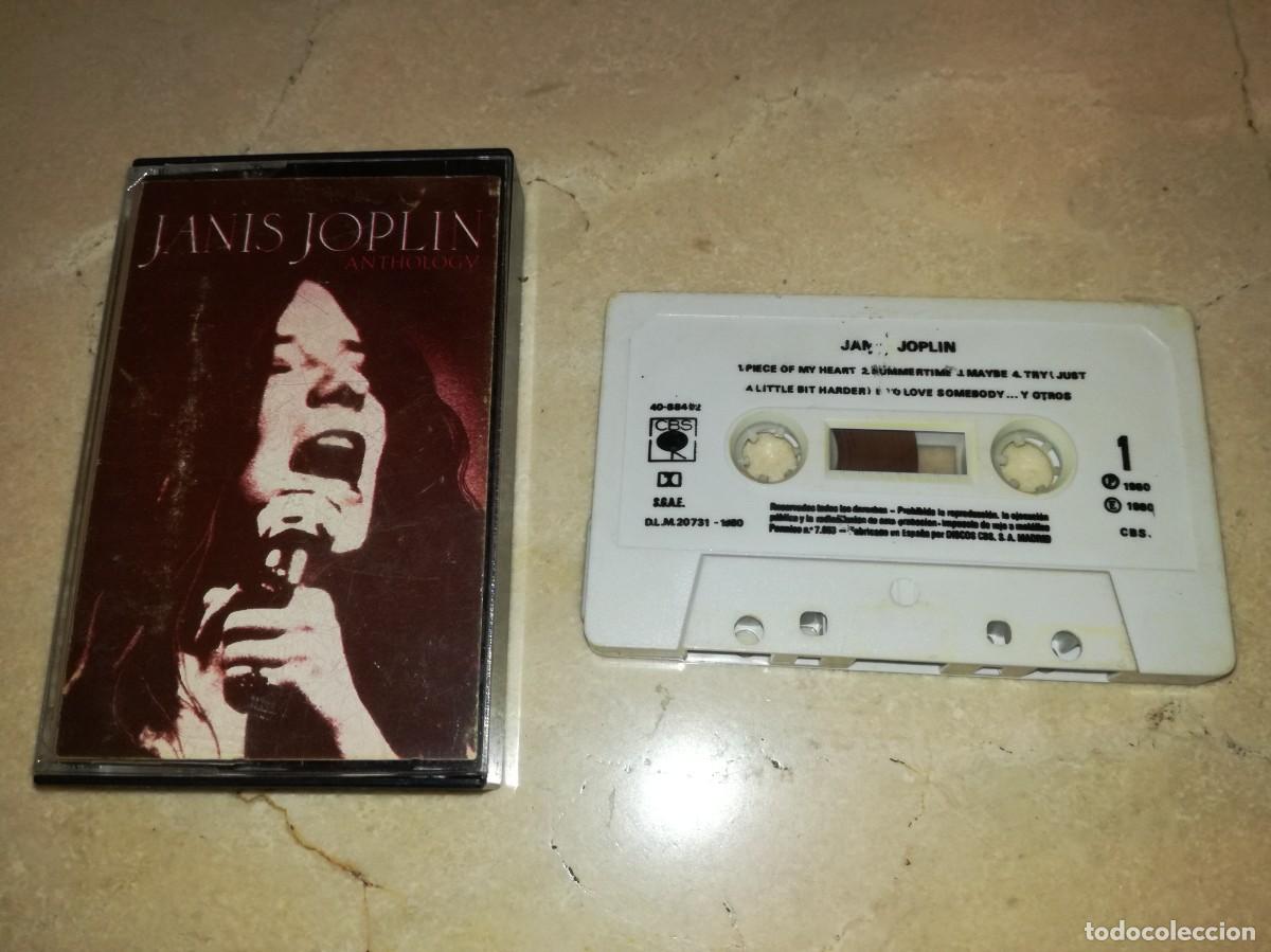 Casetes antiguos: JANIS JOPLIN ANTHOLOGY-CBS - Foto 1