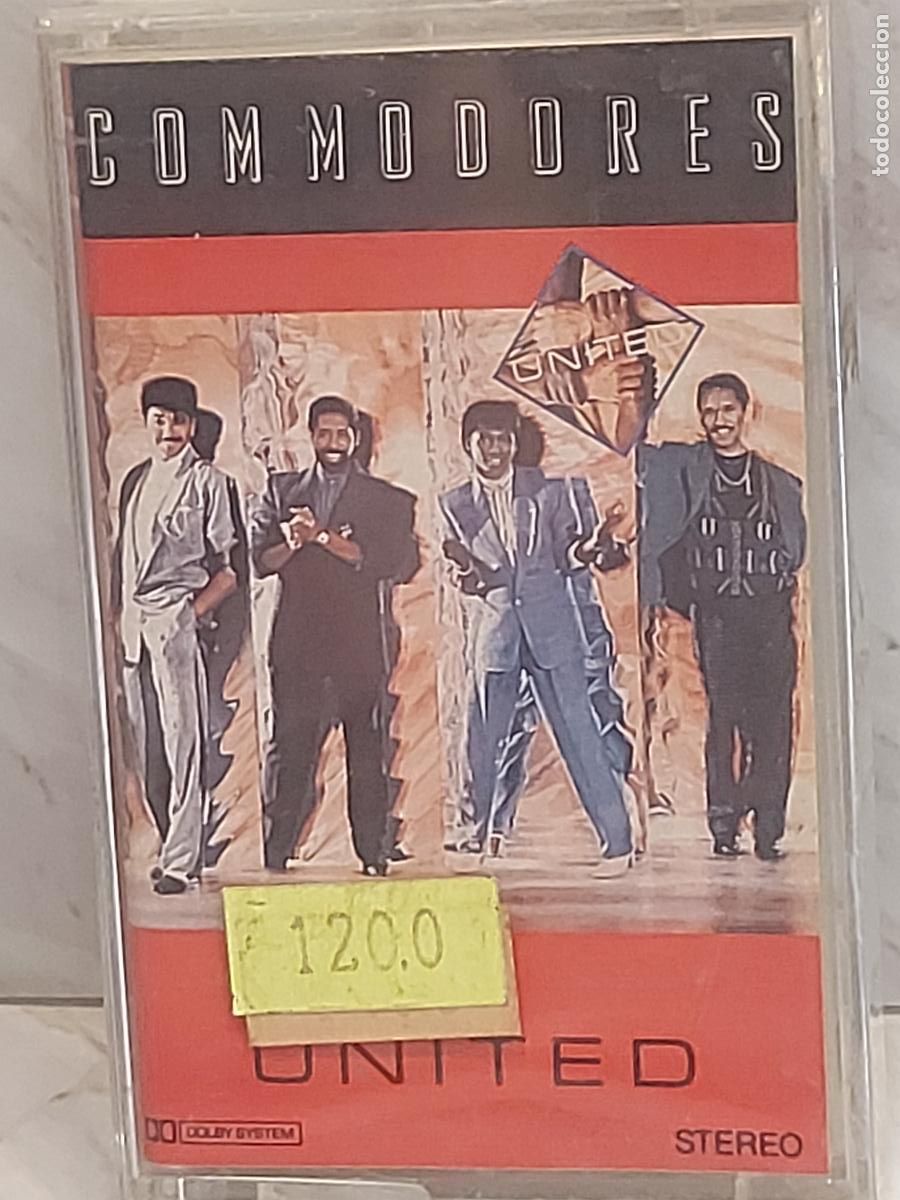 Casetes antiguos: COMMODORES / UNITED / MC-POLYDOR. PRECINTADO / DIF&Iacute;CIL - Foto 1