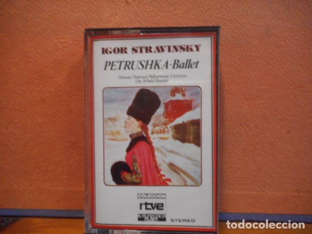 Casetes antiguos: CASETE. IGOR STRAVINSKY. PETRUSHKA-BALLET - Foto 1