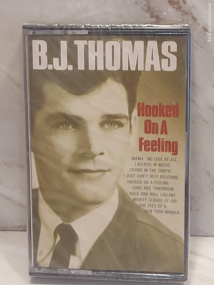 Casetes antiguos: B.J. THOMAS / HOOKED ON A FEELING / MC-CTS 5417 / PRECINTADO / DIF&Iacute;CIL - Foto 1