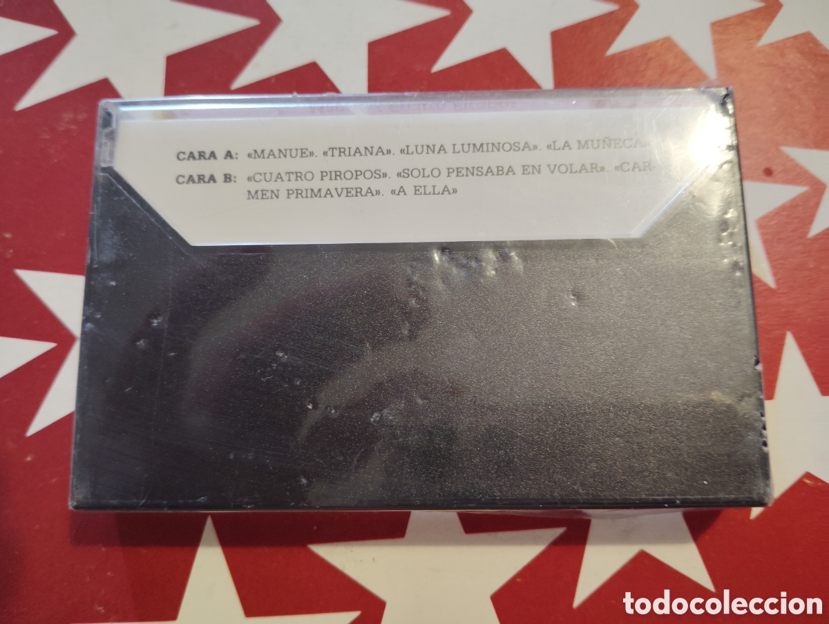 Casetes antiguos: ECOS DEL ROCIO - MANU&Eacute; / CUATRO PIROPOS Y OTROS EXITOS - Foto 2