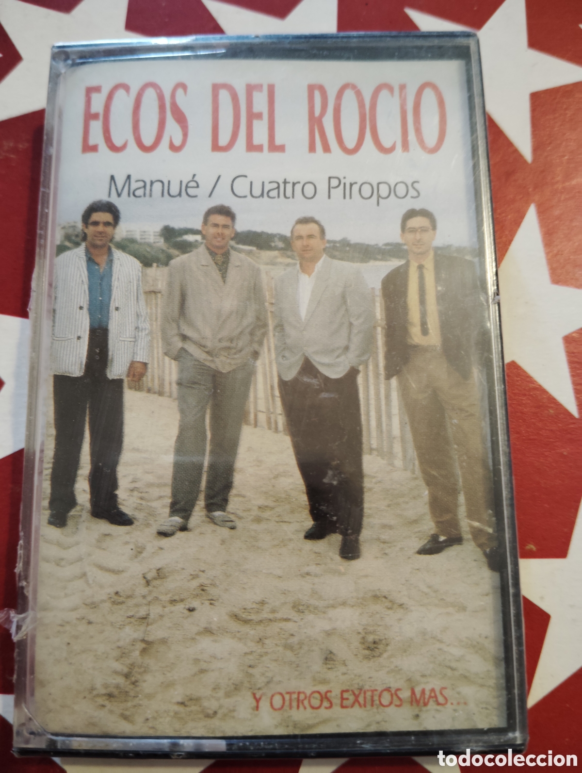 Casetes antiguos: ECOS DEL ROCIO - MANU&Eacute; / CUATRO PIROPOS Y OTROS EXITOS - Foto 1