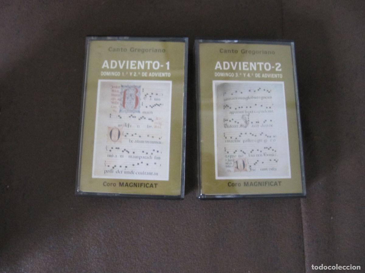 Casetes antiguos: Canto Gregoriano para el tiempo de Adviento - Coro Magn&iacute;ficat 1 Y 2