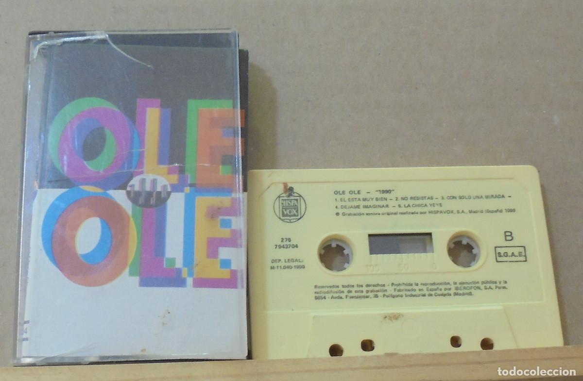 Casetes antiguos: Ole - Ole. 1990 -- Casete - Foto 1