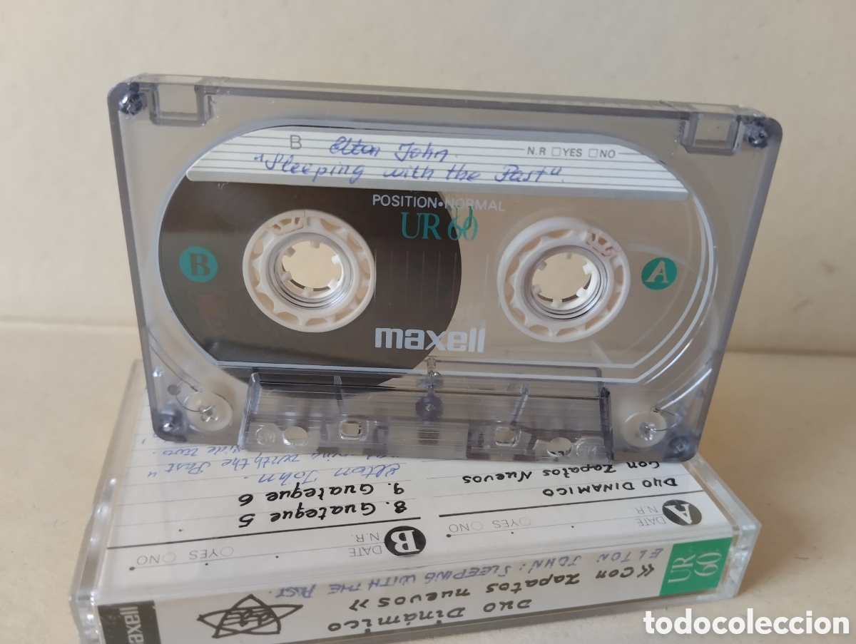 Casetes antiguos: CINTA CASSETTE GRABADA PARA COLECCI&Oacute;N MAXELL UR 60