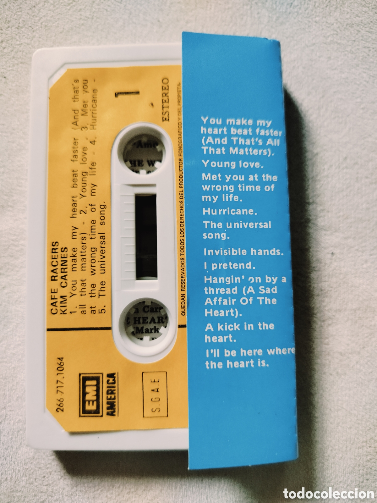 Casetes antiguos: Cassette Kim Carnes. - Foto 2