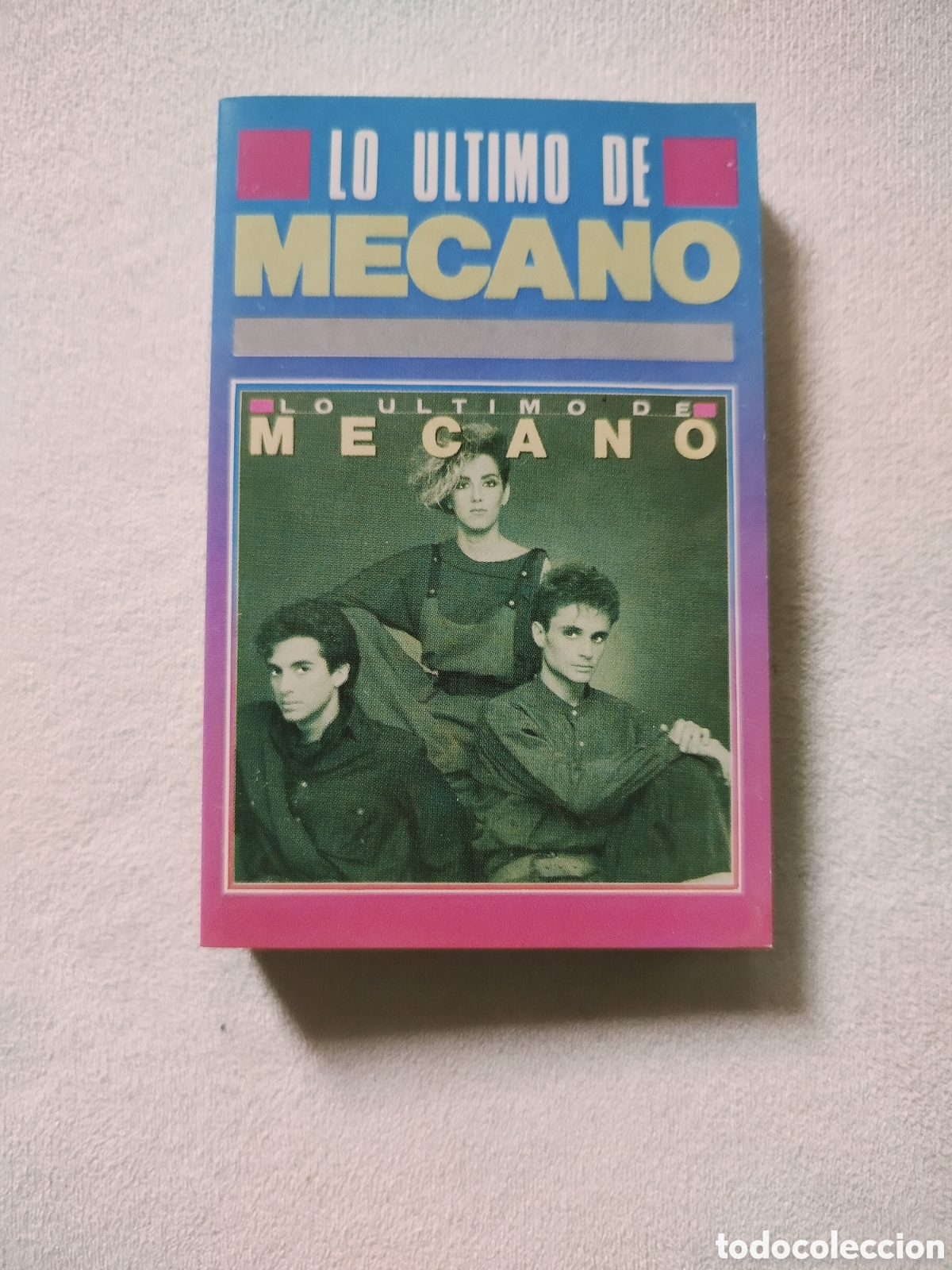 Casetes antiguos: Cass Lo &Uacute;ltimo de Mecano