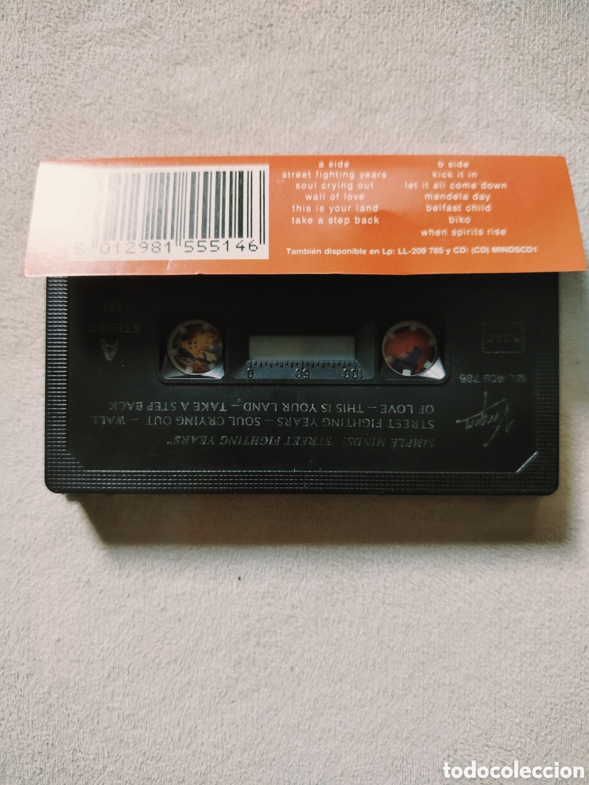 Casetes antiguos: Cassette Simple Minds - Foto 2