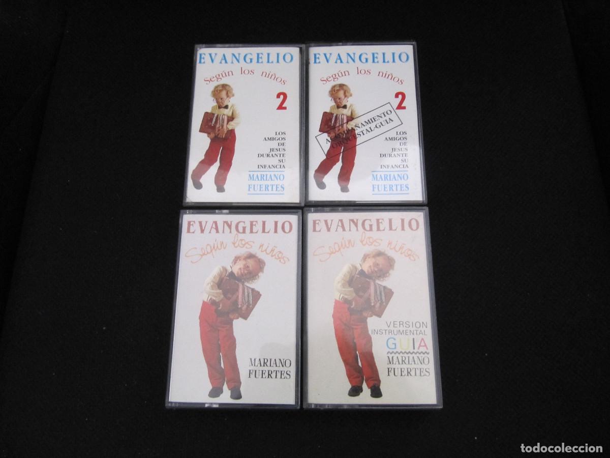 Casetes antiguos: EVANGELIO SEGUN LOS NI&Ntilde;OS 4 CASETTES