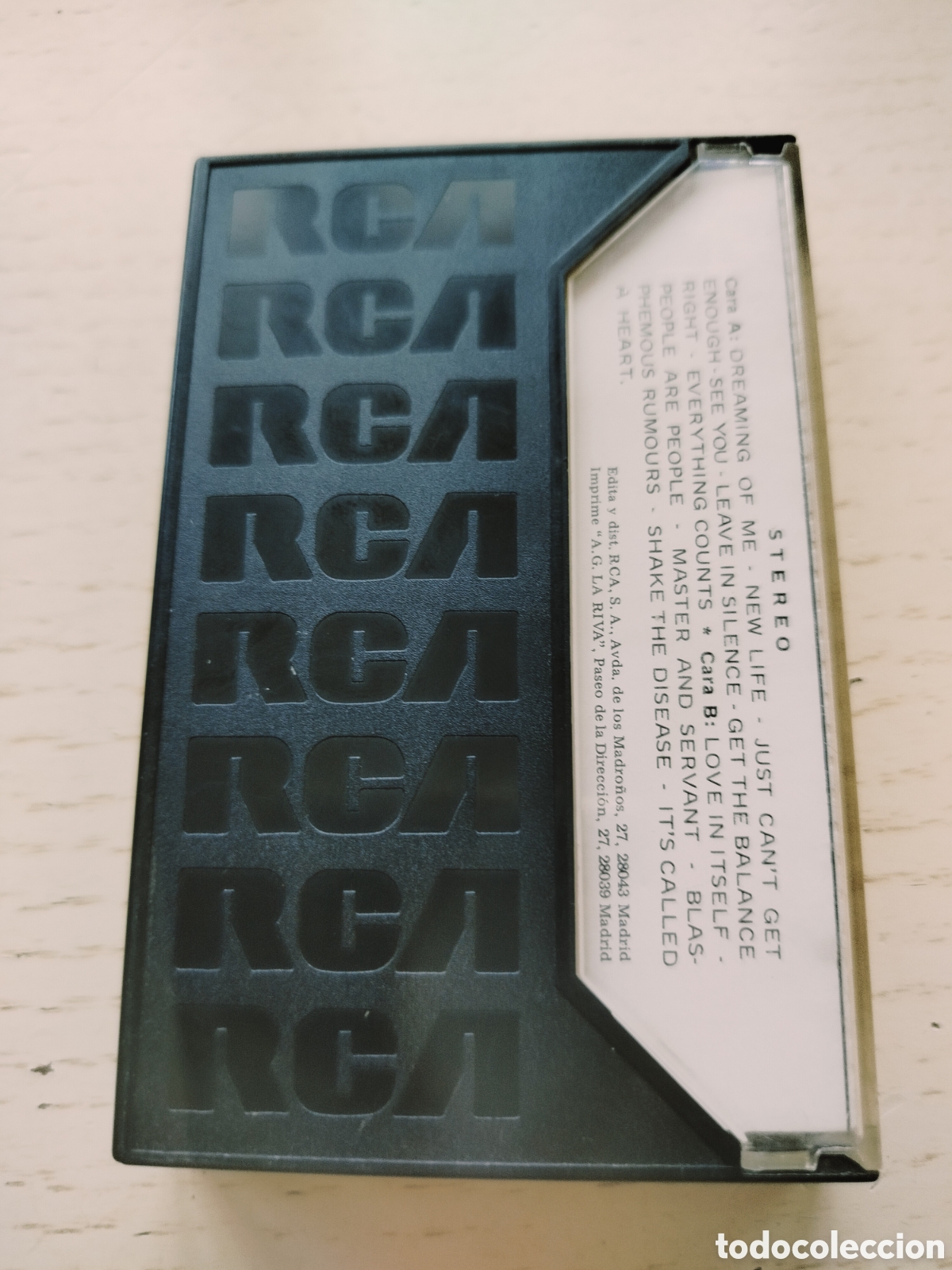 Casetes antiguos: Depeche Mode Cass RCA - Foto 4
