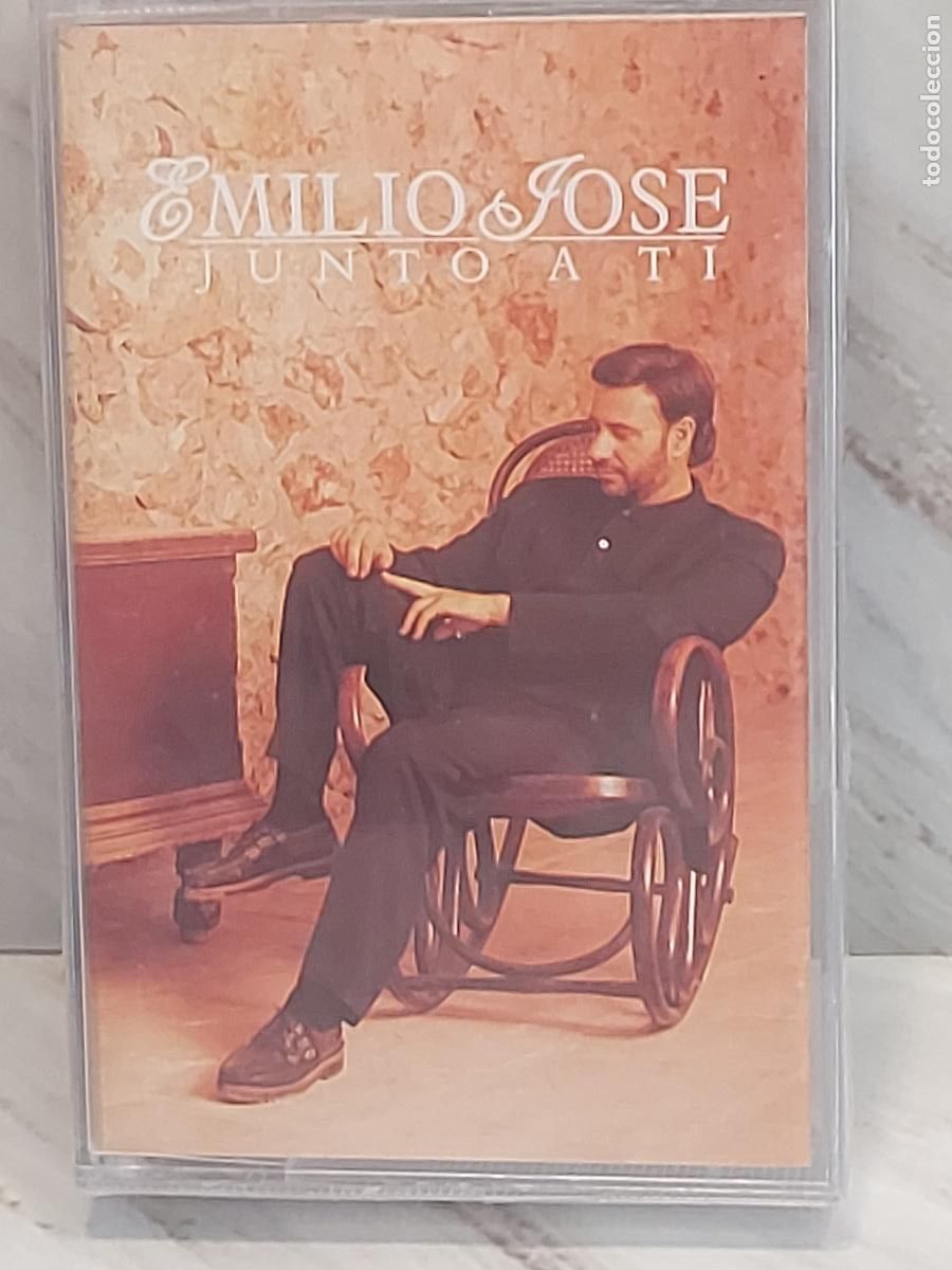 Casetes antiguos: EMILIO JOS&Eacute; / JUNTO A TI / MC-R&C 982B0101 / PRECINTADO - Foto 1