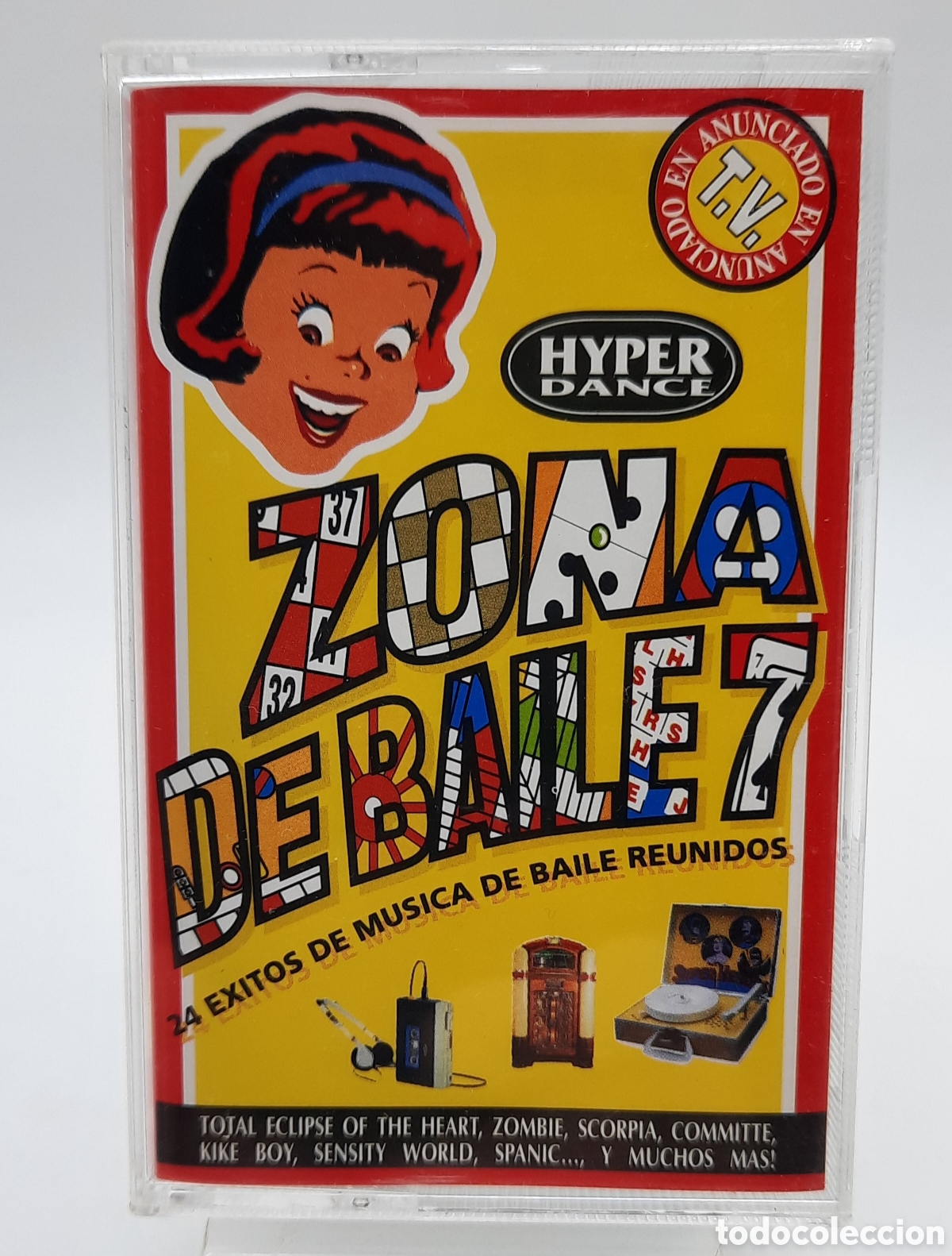 Casetes antiguos: ZONA DE BAILE 7 / HIPER DANCE - Foto 1