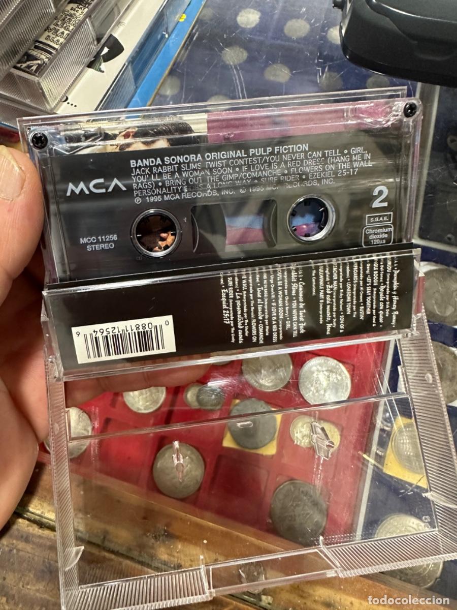 Casetes antiguos: cinta cassette pull fiction muy buen estado - Foto 2