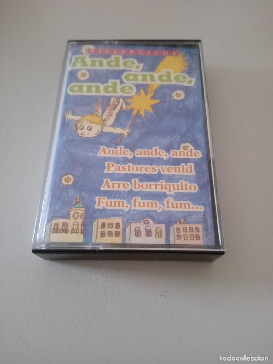 Casetes antiguos: M&uacute;sica casete Ande, ande, ande - Villancicos