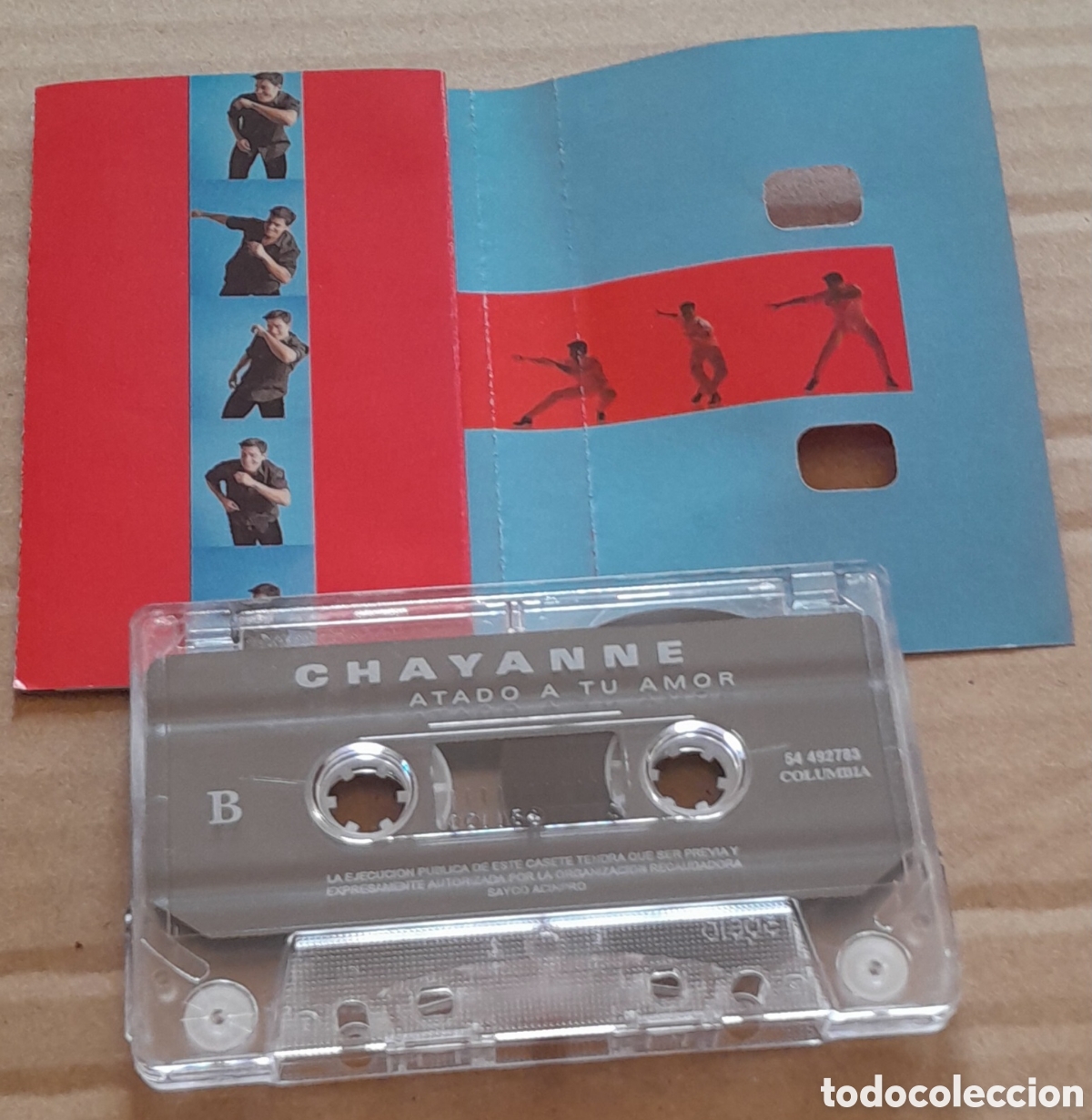 Casetes antiguos: CHAYANNE - ATADO A TU AMOR - Foto 2