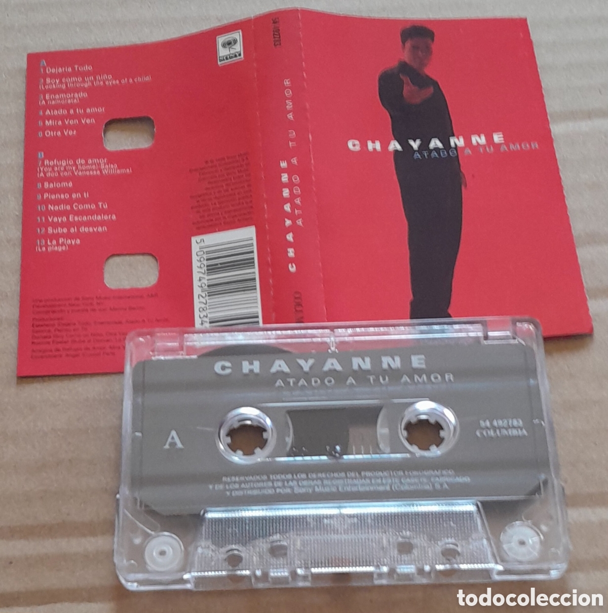 Casetes antiguos: CHAYANNE - ATADO A TU AMOR - Foto 1