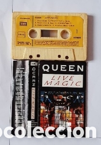Casetes antiguos: QUEEN &rdquo;LIVE MAGIC&rdquo; CASETE - Foto 1