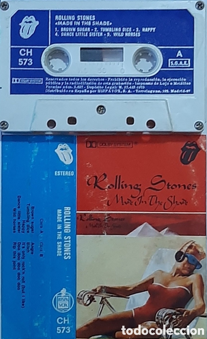Casetes antiguos: ROLLING STONES &rdquo;MADE IN SHADE&rdquo; CASETE - Foto 1