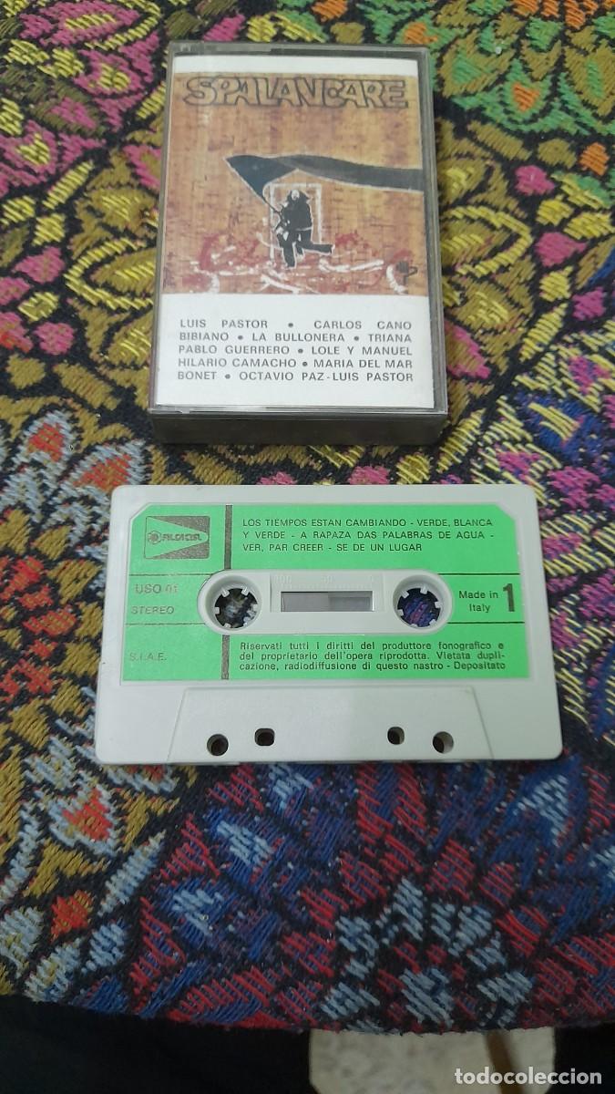 Casetes antiguos: Casete cassette cinta de m&uacute;sica Spalancare