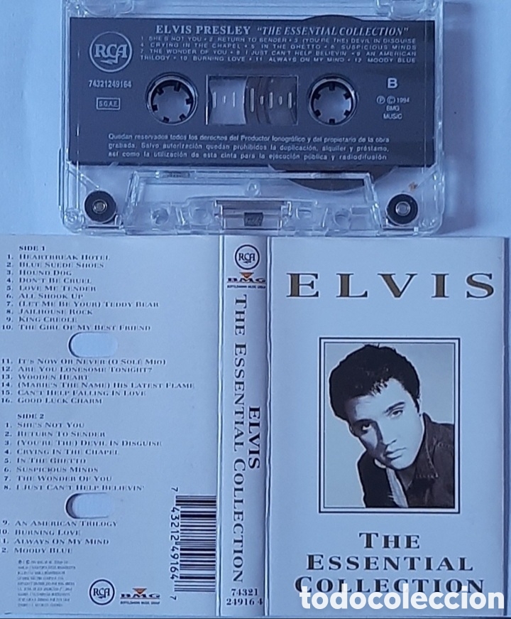 Casetes antiguos: ELVIS &rdquo;THE ESSENTIAL COLLECTION&rdquo; - Foto 1