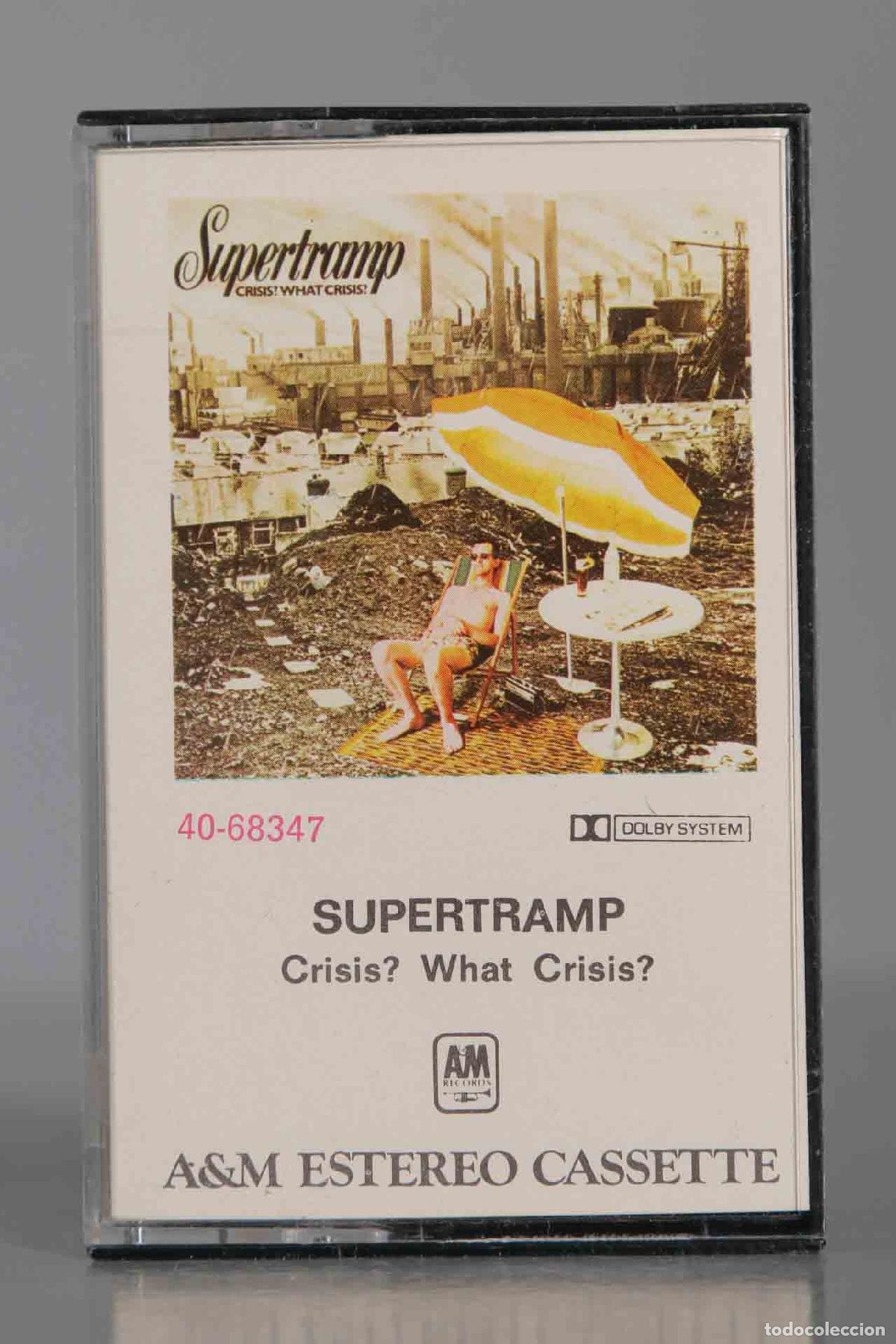 Casetes antiguos: CASSETTE. SUPERTRAMP Crisis? What Crisis? - Foto 1