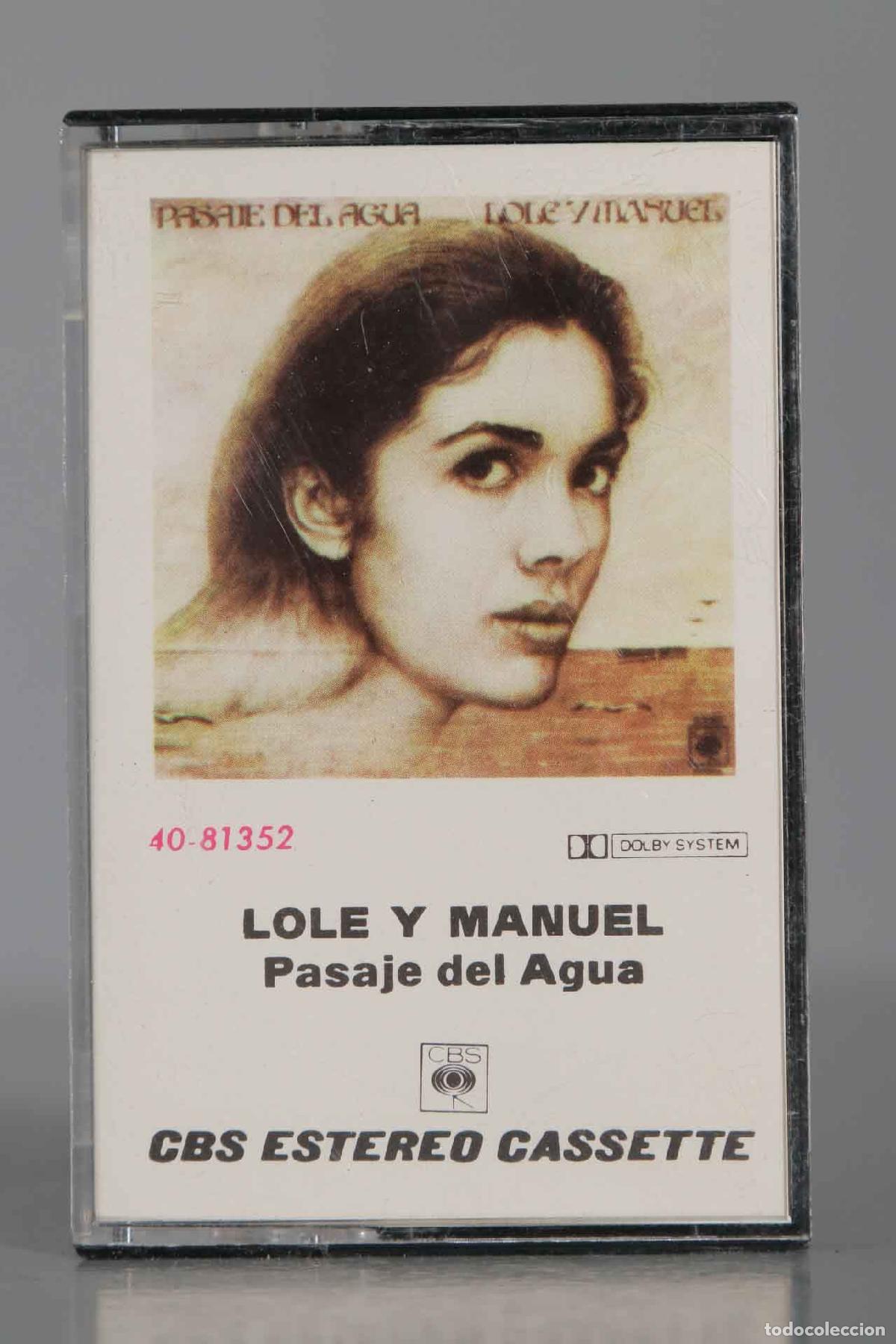 Casetes antiguos: CASSETTE. LOLE Y MANUEL Pasaje del Agua - Foto 1