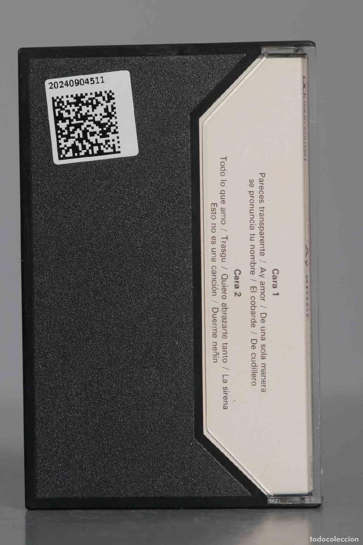Casetes antiguos: CASSETTE. V&iacute;ctor Manuel &ndash; Ay Amor - Foto 2