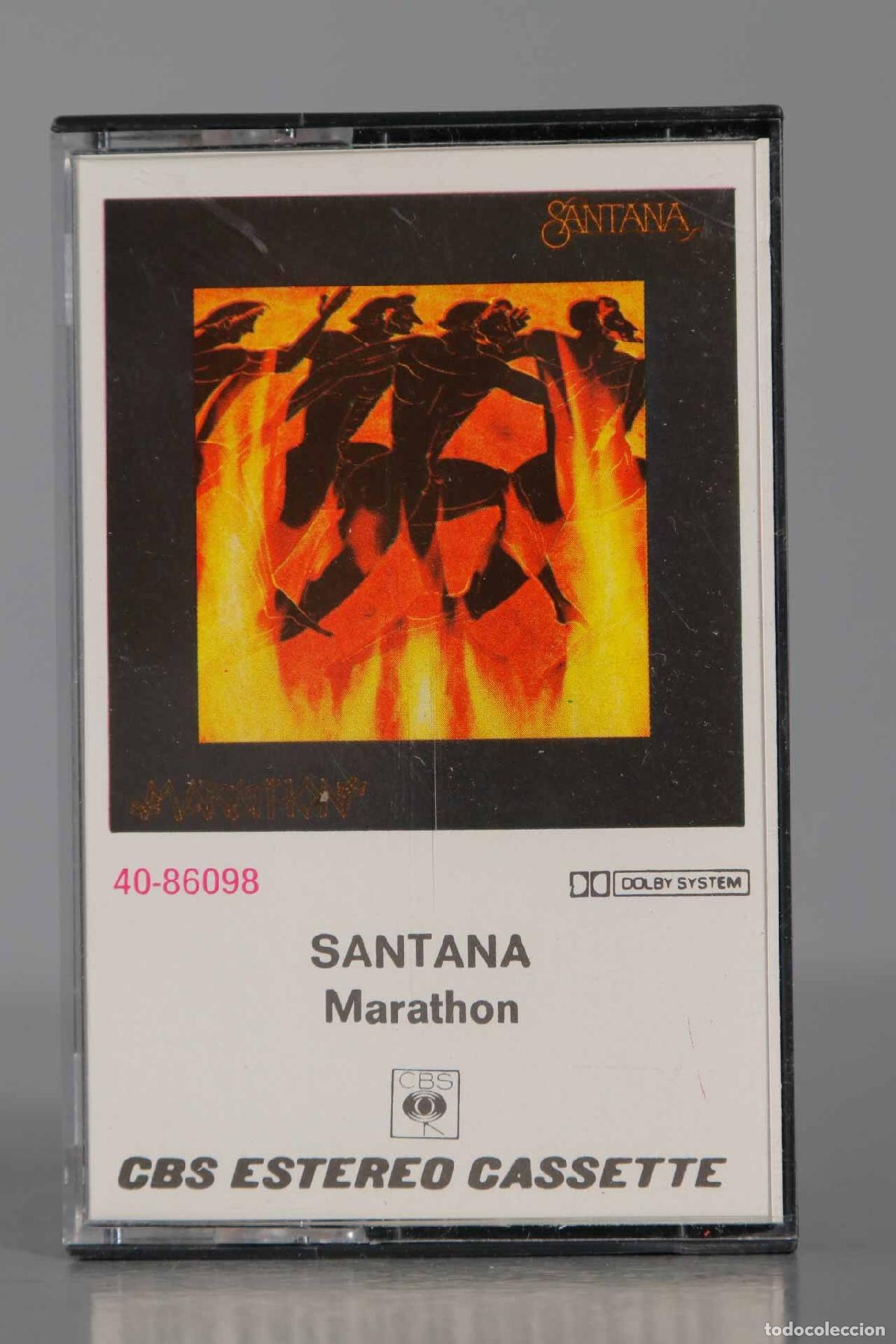 Casetes antiguos: CASSETTE. Santana &ndash; Marathon - Foto 1