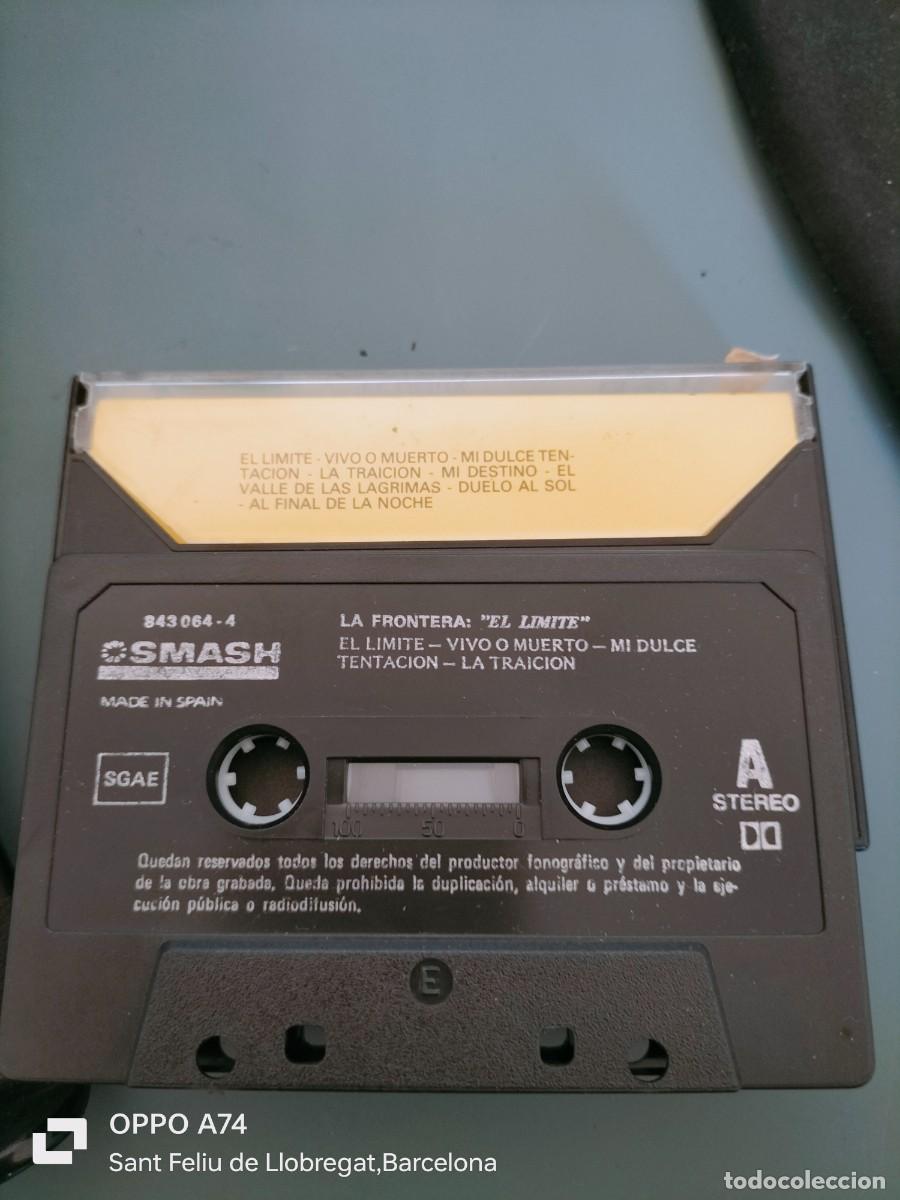 Casetes antiguos: RAR CASSETTE. LA FRONTERA. EL LIMITE - Foto 2