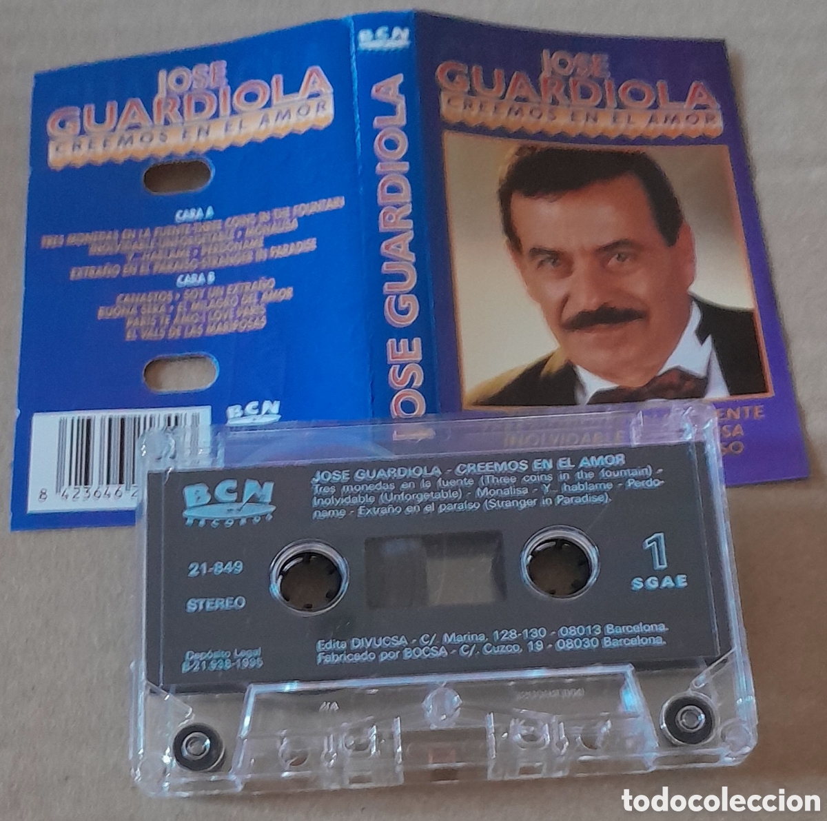 Casetes antiguos: JOSE GUARDIOLA - CREEMOS EN EL AMOR - Foto 1