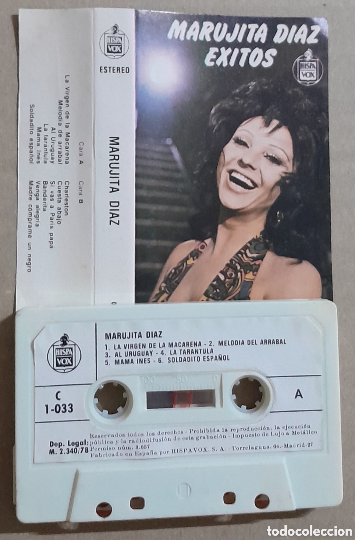Casetes antiguos: MARUJITA DIAZ - EXITOS - Foto 1