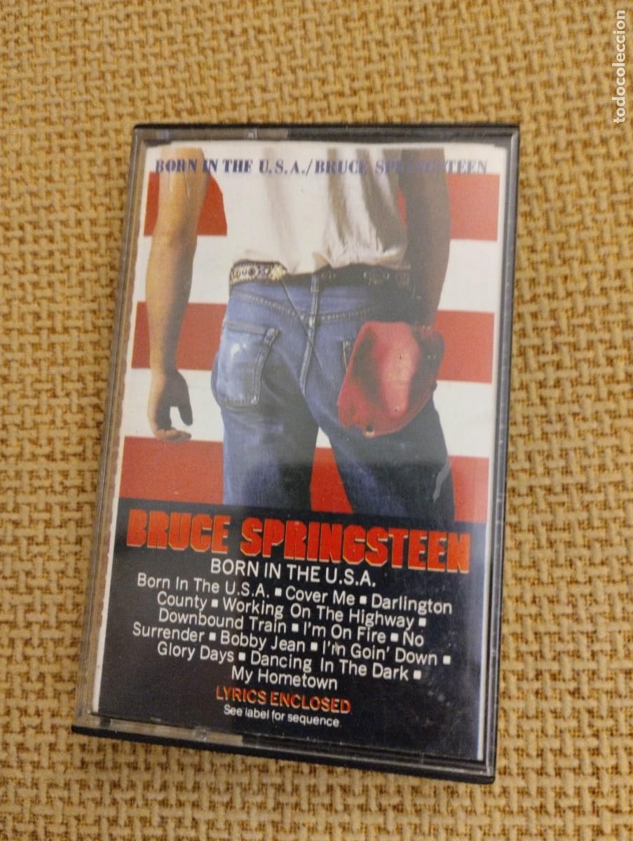 Casetes antiguos: Cinta Cassette antigua Bruce Springsteen - Foto 1
