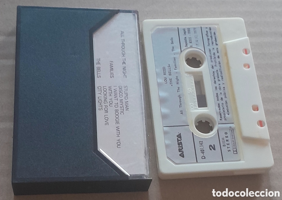 Casetes antiguos: LOU REED - THE BELLS - Foto 2