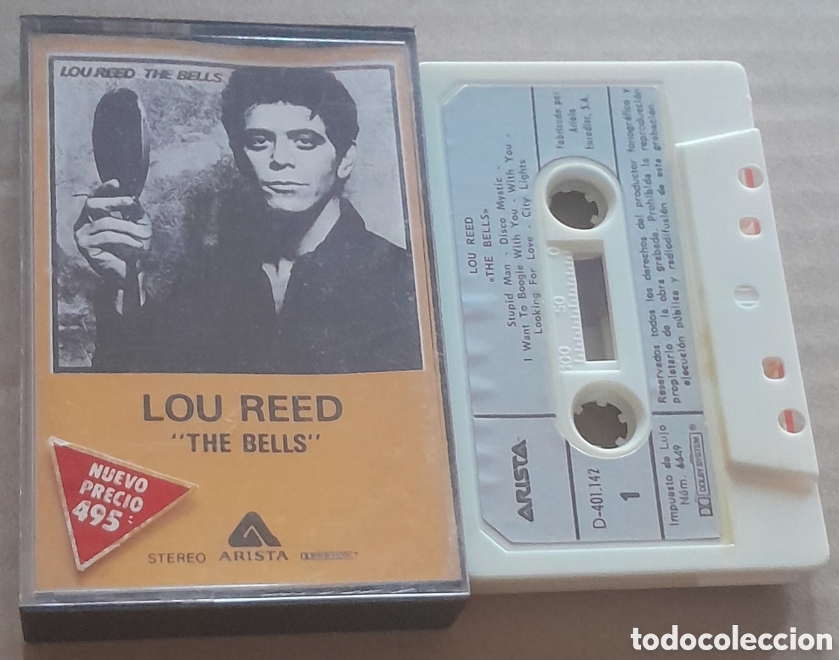 Casetes antiguos: LOU REED - THE BELLS - Foto 1
