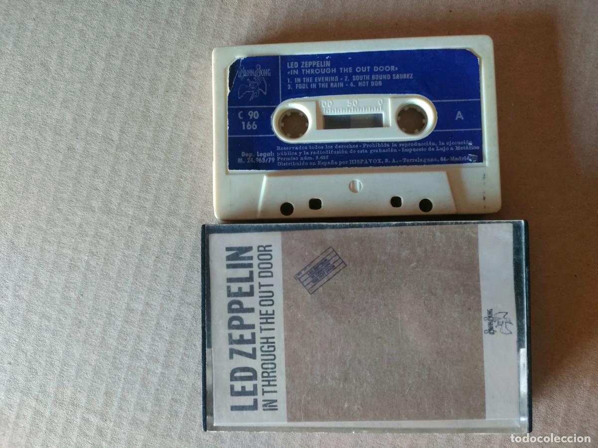 Casetes antiguos: LED ZEPPELIN. IN THROUGH THE OUT DOOR - Foto 1